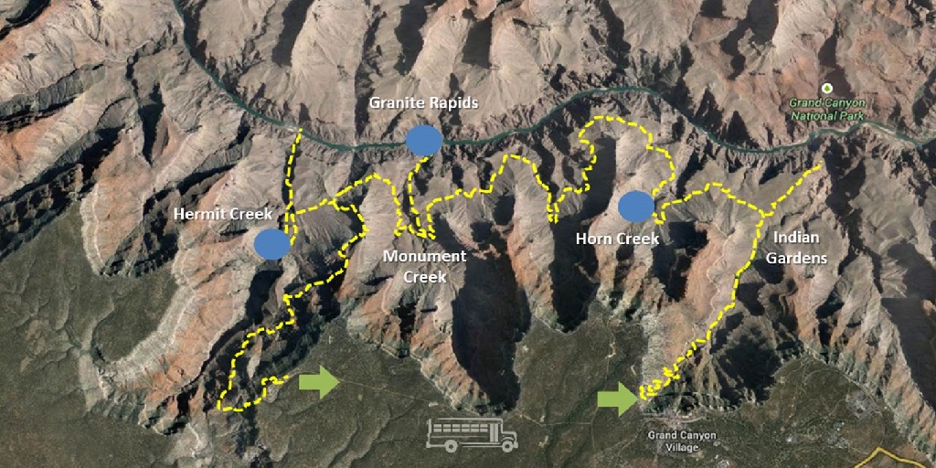 Grand Canyon Loop Hikes I