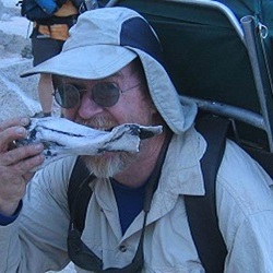 Picture of Mike Murphy on his way to Mt. Whitney