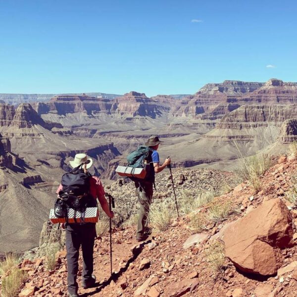 grand canyon backpacking trip with tsx challenge