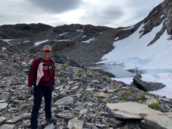 2019 - Mt. Goddard, September hike with breaking glacier in view