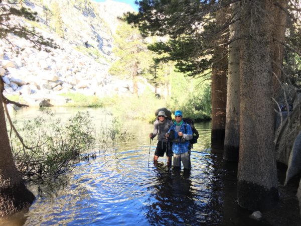 2017 - Trans-Sierra Xtreme Challenge, flooded trail