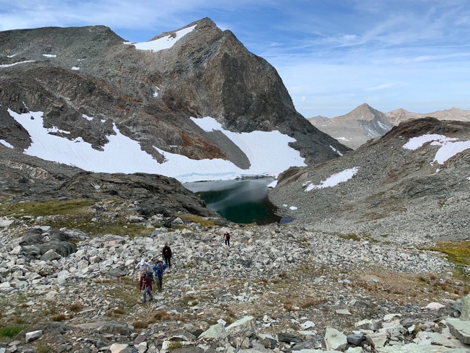 2019 - Mt. Goddard, snow lingering in September
