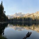 reflection ranger lake - kings canyon resized square
