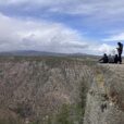 blue sky and divning board lookout gila wilderness