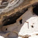 gila wilderness cliff dwellings below ledge