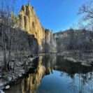 gila wilderness river reflection