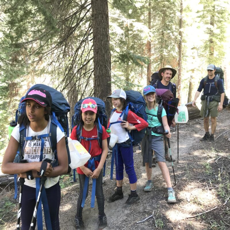 girls backpacking on log tsx challenge sq girls backpacking on log tsx challenge sq